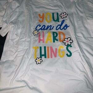 Large women’s graphic tee